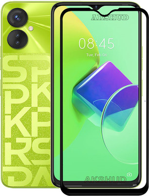AKSHUD Tempered Glass Guard for Tecno Spark 9PRO(Pack of 1)