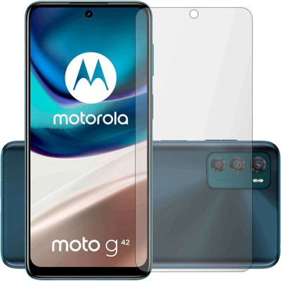 HQ Protection Tempered Glass Guard for Moto G42, Motorola G42(Pack of 1)