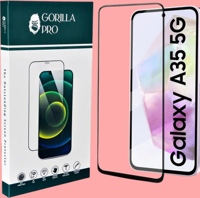 GORILLA PRO Tempered Glass Guard for SAMSUNG Galaxy A35 5G, Samsung Galaxy A55 5G, Samsung Galaxy F35 5G, SAMSUNG Galaxy M35 5G(Pack of 1)