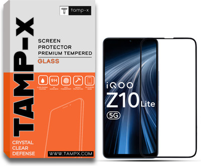 TAMP-X Tempered Glass Guard for Iqoo Z10 Lite 5G(Pack of 1)
