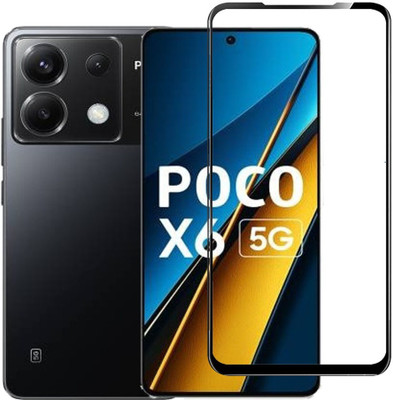 Flipkart SmartBuy Tempered Glass Guard for POCO X6 5G(Pack of 1)