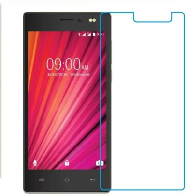 Obstinate Tempered Glass Guard for Lava Iris X17, DelhiGear Glass(Pack of 1)