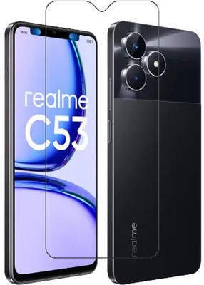 KMPERED Tempered Glass Guard for realme C53, Realme C53(Pack of 1)