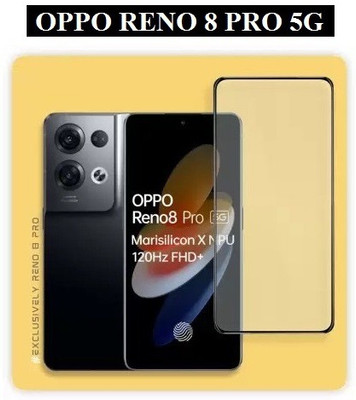 VDAT Edge To Edge Tempered Glass for OPPO Reno 8 Pro 5G(Pack of 1)