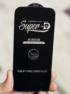 Mebil Tempered Glass Guard for iPhone 17 pro(Pack of 1)