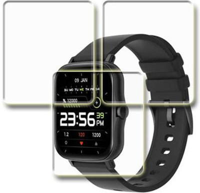 MUTAALI Tempered Glass Guard for Fire Boltt Beast Pro smart watch(Pack of 3)