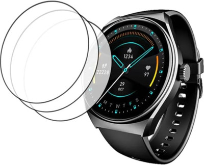DOWRVIN Tempered Glass Guard for BOAT LUNAR SEEK SMART WATCH (PACK OF 3)(Pack of 3)