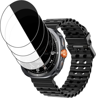 KHWABEEDA Tempered Glass Guard for FIRE -BOLTT AXIOM SMART WATCH TEMPERED GLASS (PACK OF 4)(Pack of 4)