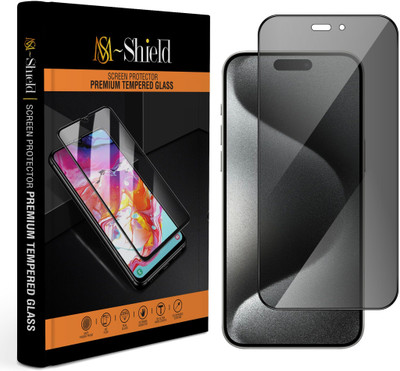 MS-Shield Tempered Glass Guard for Apple iPhone 15 Pro Max(Pack of 1)