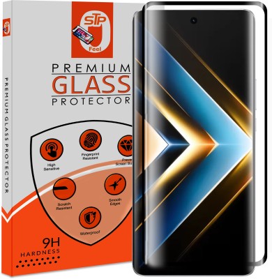 STP FEEL Tempered Glass Guard for Xiaomi Redmi Note 13 Pro Plus 5G, Lava Blaze Curve 5G Advanced Black Border Screen Protector Guard(Pack of 1)