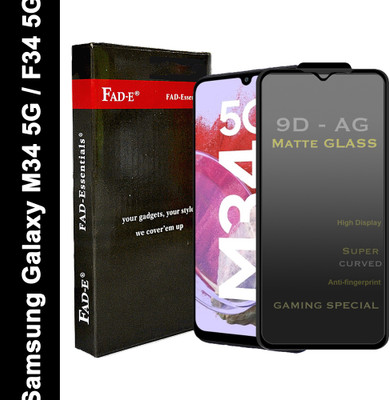 FAD-E Tempered Glass Guard for Samsung Galaxy M34 5G, Samsung Galaxy F34 5G, Samsung Galaxy A24, Samsung Galaxy A25 5G(Pack of 1)