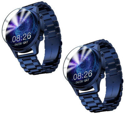 MUTAALI Tempered Glass Guard for Noise Halo Plus Smartwatch(Pack of 2)