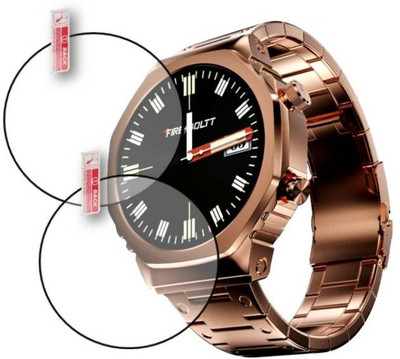 ZIDZEE Tempered Glass Guard for FIRE BOLTT ONYX SMART WATCH SCREEN GUARD (P-2(Pack of 2)