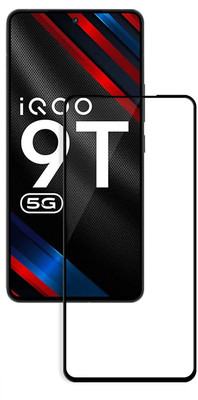 GDBUY Tempered Glass Guard for iQOO 9T 5G, iQOO 9T, iQ00 9T 5G, iQ00 9T(Pack of 1)