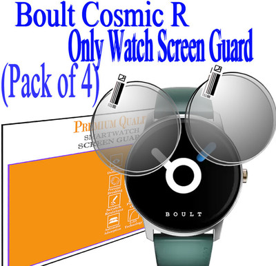 daffin Tempered Glass Guard for Boult Cosmic R(Pack of 4)