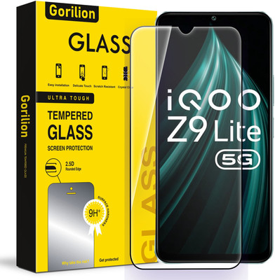 Gorilion Tempered Glass Guard for IQOO Z9 Lite 5G(Pack of 1)