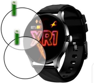 KHWABEEDA Tempered Glass Guard for FASTRACK REVOLTT XR1 1.38 SMART WATCH TEMPERED GLASS (PACK OF 2)(Pack of 2)