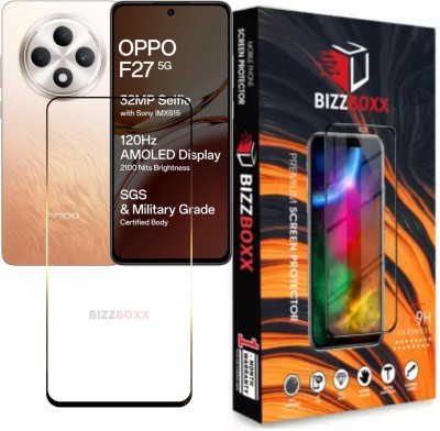 BizzBoxx Tempered Glass Guard for OPPO F27 5G, F27 5G, F 27 5G, Oppo F27, Precise Curved Edges, Scratch Guard, temper glass guard, screen guard, temper glass(Pack of 1)