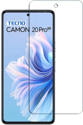 KHWABEEDA Tempered Glass Guard for TECNO CAMON 20 PRO FRONT TEMPERED GLASS(Pack of 1)