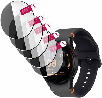 daffin Tempered Glass Guard for Samsung Galaxy Watch FE(Pack of 5)