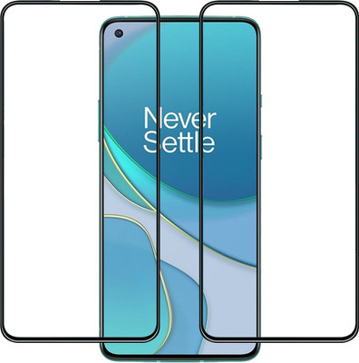 Qyist Tempered Glass Guard for Oneplus 8T(Pack of 2)