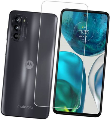 YOGIJEET Tempered Glass Guard for Motorola G52, moto g52(Pack of 1)
