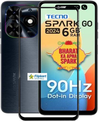 Flipkart SmartBuy Tempered Glass Guard for Tecno Spark Go 2024(Pack of 1)