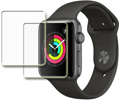 MUTAALI Tempered Glass Guard for Apple Watch Series 3 GPS 38mm smart watch(Pack of 2)