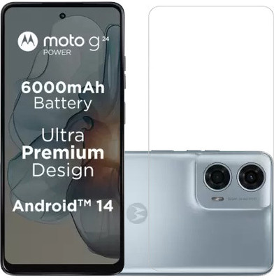 HOBBYTRONICS Tempered Glass Guard for moto g24 Power, Moto G24 Power, motorola g24 Power, Motorola G24 Power(Pack of 1)