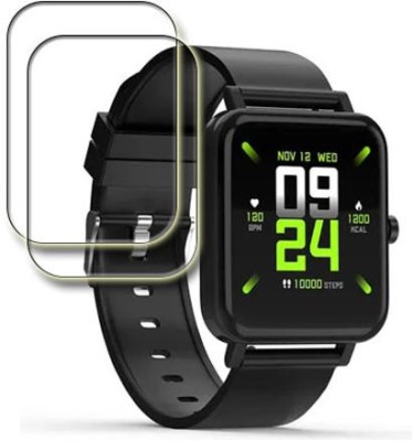 MUTAALI Tempered Glass Guard for Gizmore GizFit 907 smartwatch(Pack of 2)