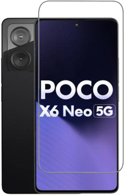 Flipkart SmartBuy Tempered Glass Guard for Poco X6 Neo(Pack of 1)