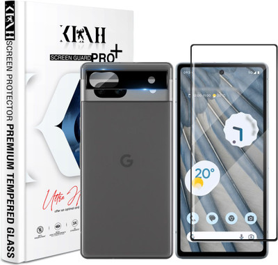 KLAH Tempered Glass Guard for Google Pixel 7A, With Camera Lens Protector(Pack of 1)