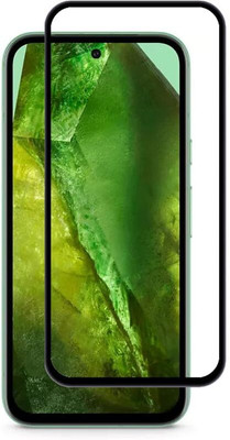 MOBIGENIX Edge To Edge Tempered Glass for Google Pixel 9a, Pixel 9a(Pack of 1)