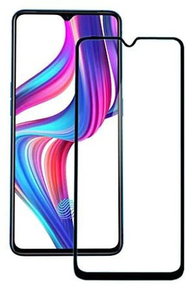 Gorilaa Tempered Glass Guard for tempered glass for realme x2 pro screen protector full glue edge to edge full screen coverage fit 9h hardness bubble free anti-scratch crystal clarity screen guard for realme x2 pro -black(Pack of 1)