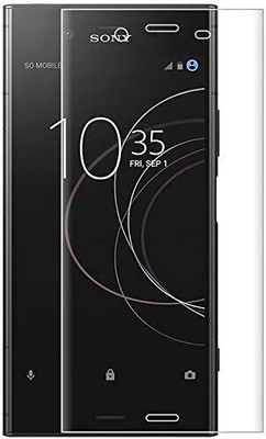 CONNECTPOINT Edge To Edge Tempered Glass for Sony Xperia XZ1(Pack of 1)