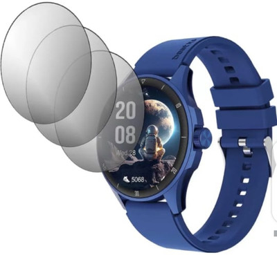KHWABEEDA Tempered Glass Guard for BEATXP VEGA NEO SMART WATCH TEMPERED GLASS (PACK OF 3)(Pack of 3)