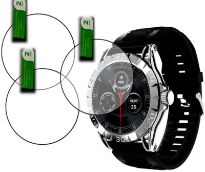 ZIDZEE Tempered Glass Guard for BOAT ENIGMA ORION LUXURY 3.53 SMART WATCH TEMPERED GLASS (PACK OF 3)(Pack of 3)