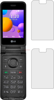 Fasheen Tempered Glass Guard for LG FOLDER 2 (Flexible & Shatterproof)(Pack of 1)