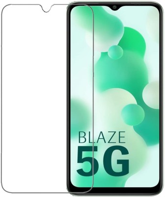 SRT Tempered Glass Guard for Lava Blaze 5G(Pack of 1)