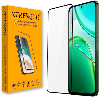 XTRENGTH Tempered Glass Guard for Vivo T5x 5G, Vivo T5X 5G, Premium Gorilla Screen Protector, with Easy Installation Kit(Pack of 1)