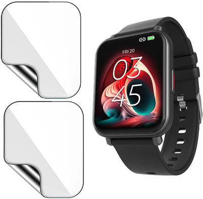 MUTAALI Tempered Glass Guard for beatXP Unbound Neo 1.8 Smartwatch(Pack of 2)
