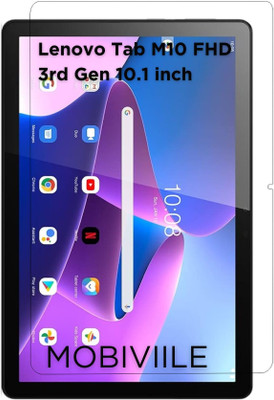 MOBIVIILE Tempered Glass Guard for Lenovo Tab M10 Gen 3 10.1 inch(Pack of 1)