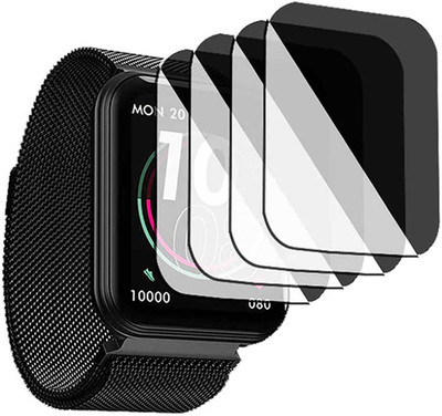 HIDEOUS Tempered Glass Guard for boAt Xtend Plus(Pack of 4)