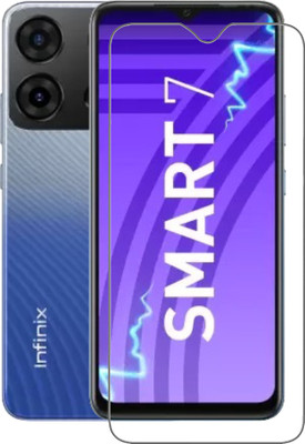 BRENZZ Tempered Glass Guard for Infinix SMART 7(Pack of 1)