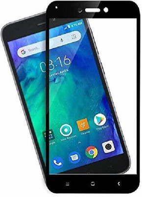 Gorilaa Tempered Glass Guard for Tempered Glass for Mi Redmi Go Screen Protection Premium Product [Curved Edges] [Gorilla] - Black(Pack of 1)