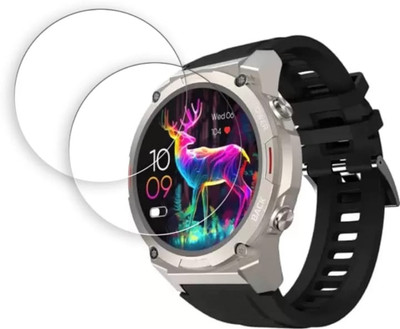 DB Tempered Glass Guard for CIBERER BEYOND 3 1.43 SMART WATCH TEMPERED GLASS ( PACK OF 2)(Pack of 2)