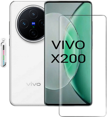 GORILLA S PRO Tempered Glass Guard for Vivo X200 Tempered Glass Edge To Edge Temper Screen Guard For Vivo X200 5G Tempered Glass & Cable Protector(Pack of 1)