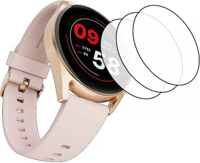 DB Tempered Glass Guard for BOAT LUNAR LINK SMART WATCH ( PACK OF 3)(Pack of 3)