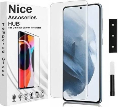 Nice Assoseries HUB Tempered Glass Guard for MOTOROLA Edge 30 Fusion(Pack of 1)