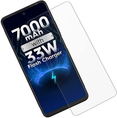 kentop Tempered Glass Guard for Tecno Pova 3 5G(Pack of 1)